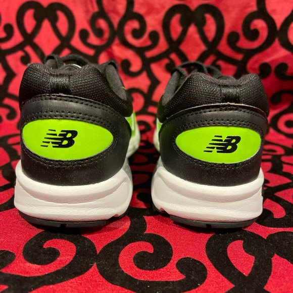 New Balance 498 Lime Green Black' - Picture 9 of 12